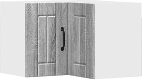 vidaXL Dulap de bucătărie Gri Sonoma 57 x 57 x 40 cm Lemn compozit