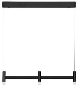 Lustra liniara cu 3 spoturi LED 3000K POETIC negru