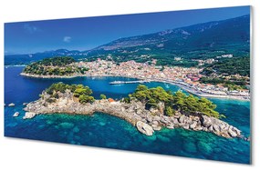 Panouri de sticlă oraș mare Grecia Panorama