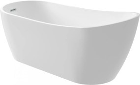 Cada baie freestanding Deante Arnika, 150 x 72 cm, alb lucios 1500x720 mm