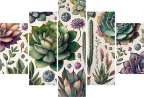 Tablou - Plante suculente (150x105 cm)