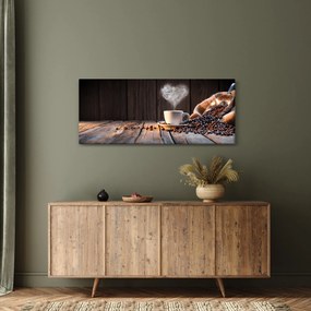 Tablou - Timp pentru cafea (120x50 cm)