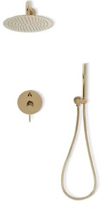 REA-P4110 - Set de duș LUNGO cu baterie încastrată, finisaj auriu