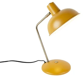 Lampă de masă inteligentă galbenă cu bronz, inclusiv WiFi P45 - Milou