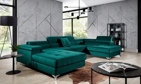 Coltar living extensibil Eduardo – L345 x l202 x h90 cm