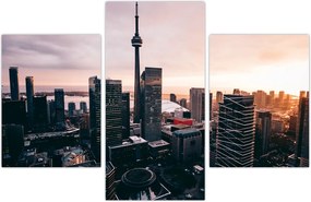 Tablou - Cntru orașului (90x60 cm)