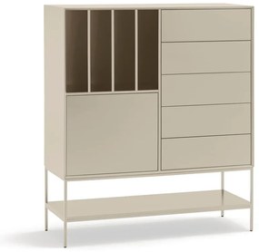 Dulap crem 120x140x45 cm Platt – Teulat