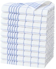 ARÔME HOME Șervețel de bucătărie albastru, 50 x 70cm, set de 10 bucăți