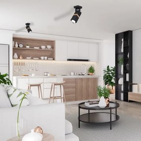 Lampă spot VIDAR 1xGU10/25W/230V negru