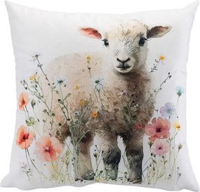 decoDoma Set de 2 fețe pernuțe MIELUȘEI 40 x 40 cm