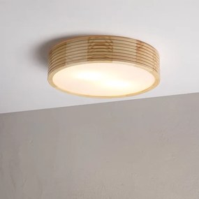 Plafonieră NATURAL MODERN 2xE27/15W/230V, diam. 37,5 cm, pin