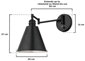 Lampă de perete Westinghouse 61254 TROCADERO 1xE27/60W/230V
