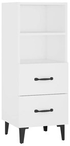 Servanta, alb, 34,5x34x90 cm, lemn compozit