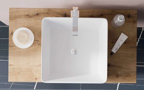 Blat lemn masiv pentru Baie 60-120cm Beton - 30 cm (blat vertical)