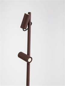 Stalp exterior cu 2 Spoturi directionabile IP65 DARMA H-122cm