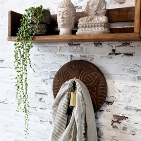 Cuier, din lemn reciclat, pentru decor, Grimaud - Ana