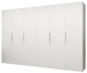 Dulap de haine 300 cm Mirabella 1 (alb + Cașmir). 1126383