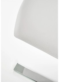 Scaun tapițat K188 modern - alb