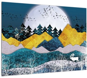 Tablou - Peisaj polar (70x50 cm)