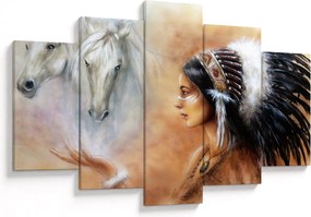 Tablou - Farmecele indienilor (150x105 cm)
