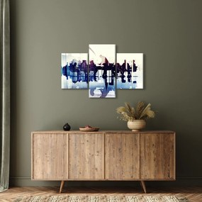 Tablou cu muzicieni (90x60 cm)