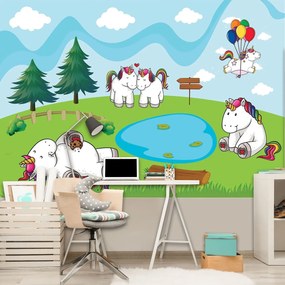 Fototapet - Unicorn (254x184 cm)
