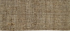 Covor din iută împletit manual, antiderapant, maro natural, 200 x 300 cm, 3000 GSM, „Jute Carpet"