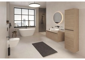 Duravit Shower Systems set de dus perete cu termostat negru TH4282008046