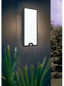 Aplică LED de exterior cu senzor CASAZZA LED/16W/230V IP44 Eglo 99521