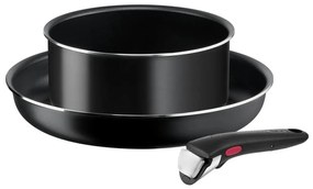 Set de vase de gătit Tefal 3 buc. INGENIO EASY COOK & CLEAN BLACK