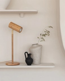 Lampa de masa Eco din Bambus Java GU10, natural