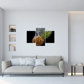 Tablou cu anans în apă (90x60 cm)