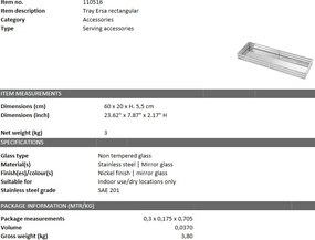 Tava design LUX Ersa nickel 110516 HZ