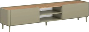 Comodă TV Elivo 220 cm pe picioare - eucalipt / stejar baltic dune
