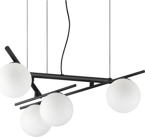 Ideal Lux - Lustră LED pe cablu ATLAS 4xG9/3W/230V neagră