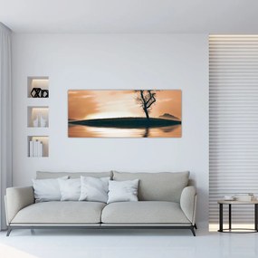 Tablou - Copaci pe insulă (120x50 cm)