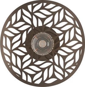 Eglo 44125 - Aplică de perete SWABY 1xE27/60W/230V, bronz