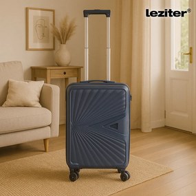 TraveLux Endure III gurulós bőrönd szett kék