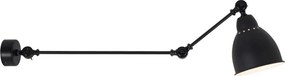 Brilagi - Lampă de perete QUILL 1xE27/40W/230V 83 cm neagră