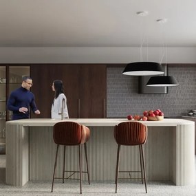 Lustră pe cablu VEGA 5xE27/60W/230V d. 60 cm neagră Sollux SL.0766