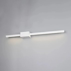 Aplică de perete alb mat LED cu intensitate reglabilă Cassino – Trio