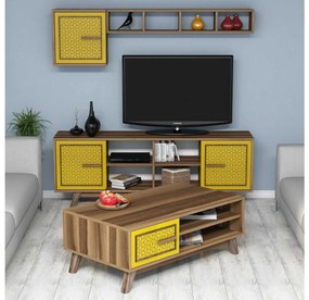 Mobilier living Aysha (Nuc + Galben). 1089284