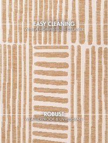 Covor pentru exterior și interior crem/în culoare naturală rotund ø 200 cm Haringey Bounds – Ted Baker