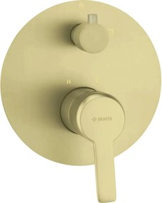 Baterie cada - dus incastrata auriu periat Deante Arnika