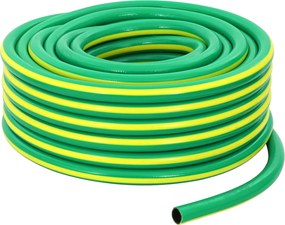 vidaXL Hidrant de grădină 5-straturi Verde și galben 1 / 2'' 50 m PVC