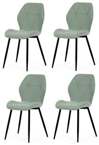 Set de scaune de sufragerie CT-285 GRN2, 4 buc.