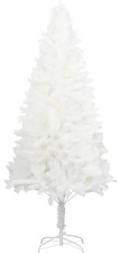 Pom de Craciun artificial, ace cu aspect natural, alb, 120 cm 1, 120 cm