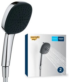 GROHE 26973001 - Duș de mână VITALIO COMFORT 110, 110 mm, crom lucios
