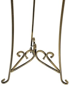 Suport de flori 88x28 cm auriu