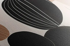 Tablou forme abstracte botanice de cactus